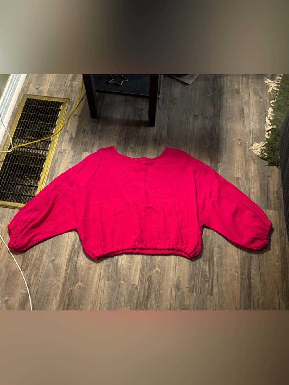Bryn Walker Gauze Balloon Sleeve Blouse